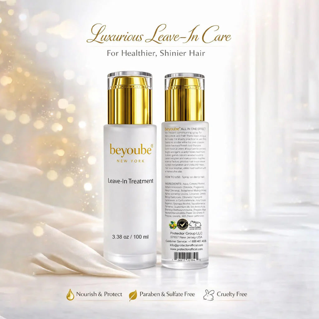Leave-In Hair Treatment Spray | Smooth & Repair – beyoube