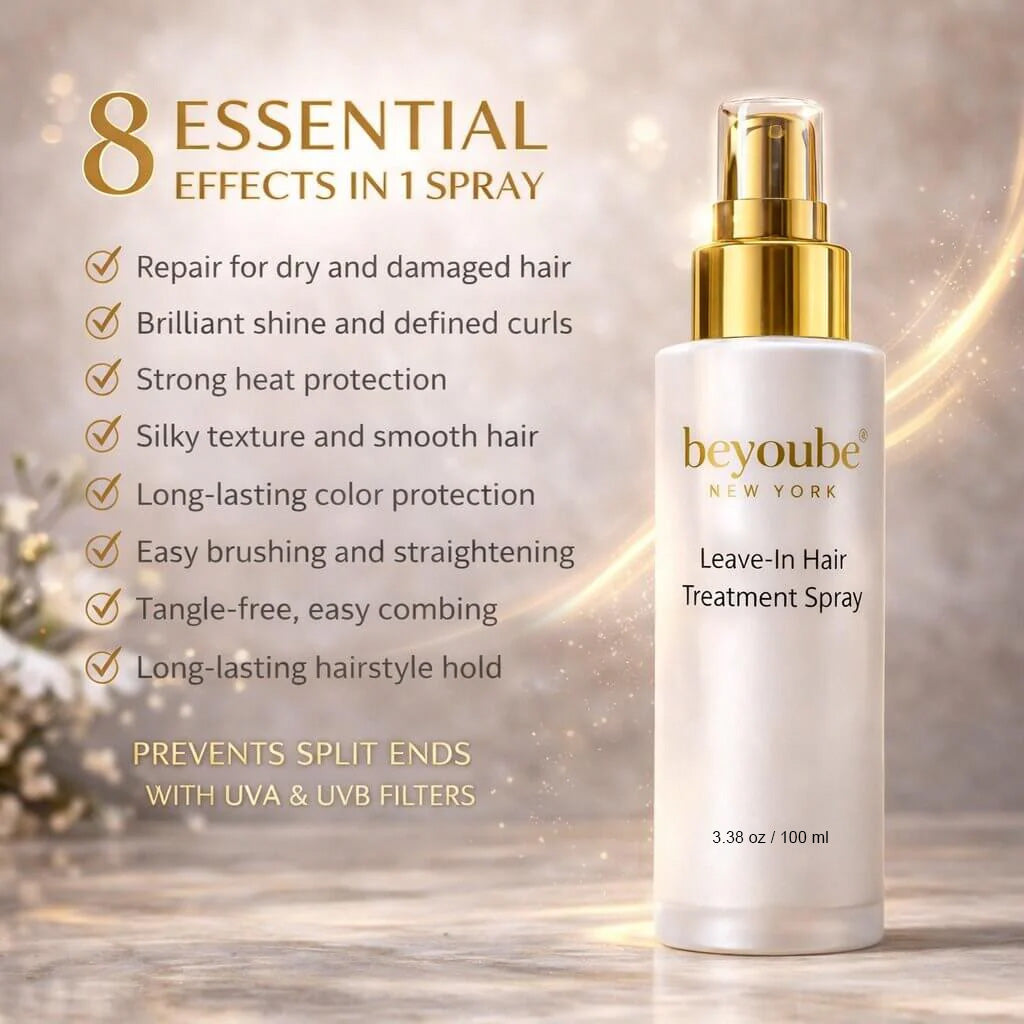 Leave-In Hair Treatment Spray | Smooth & Repair – beyoube
