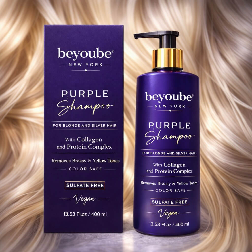 Purple Shampoo – For Blonde & Silver Hair