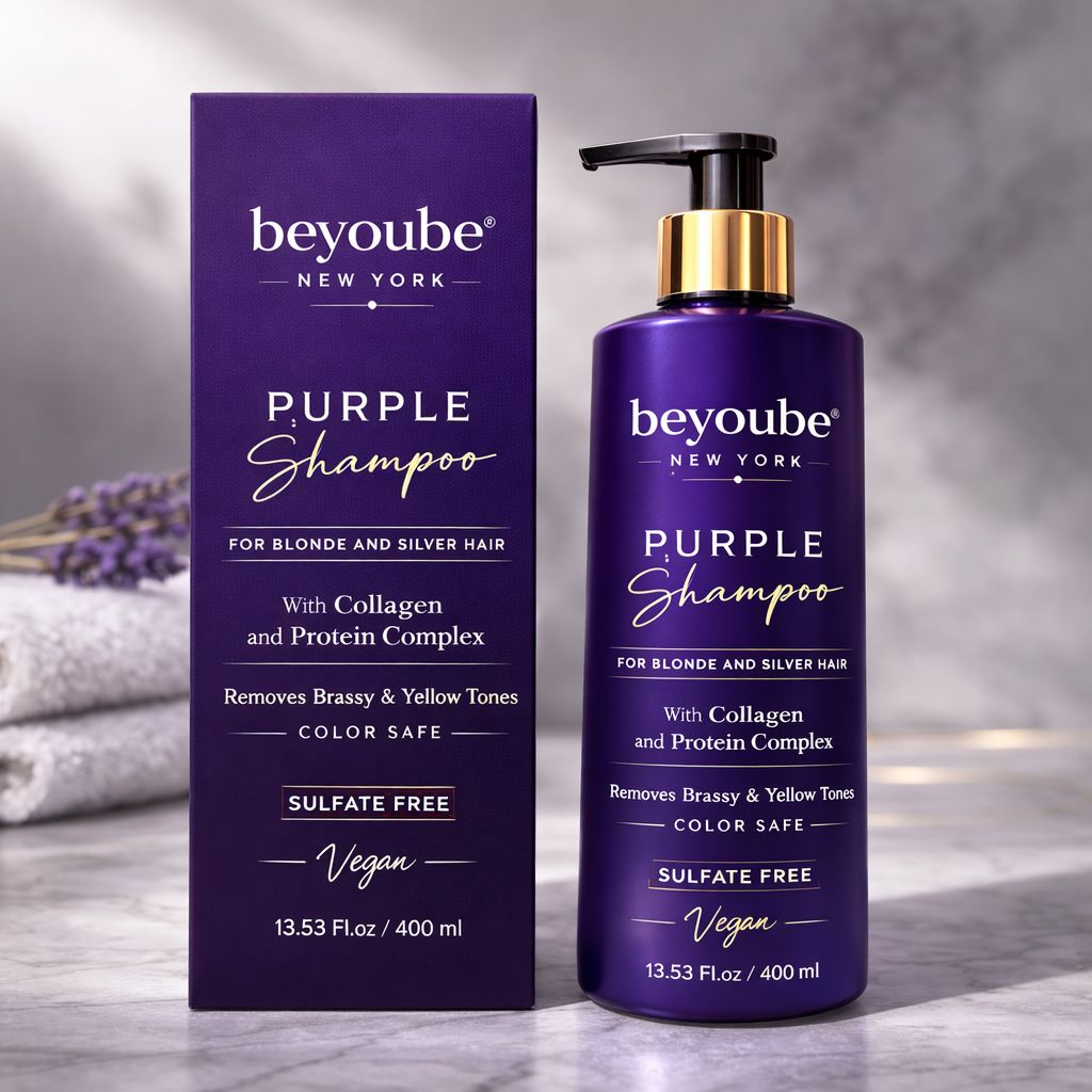 Purple Shampoo – For Blonde & Silver Hair