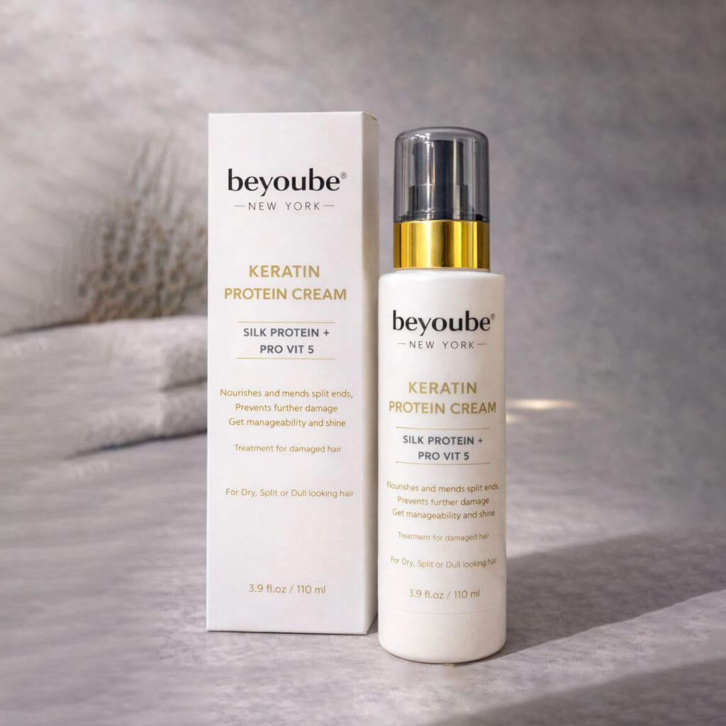 Keratin Protein Hair Cream | Repair & Strengthen – beyoube